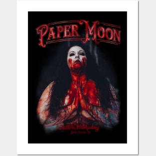 Paper Moon Tattoo Co - Blood! Posters and Art